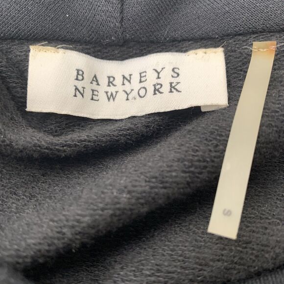 Barneys New York Sweatshirt Womens Asymmetrical Zip Cardigan lightweight Soft SM - Picture 8 of 13